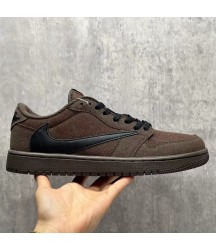 Travis Scott X Jordan 1 low "Velvet Brown"