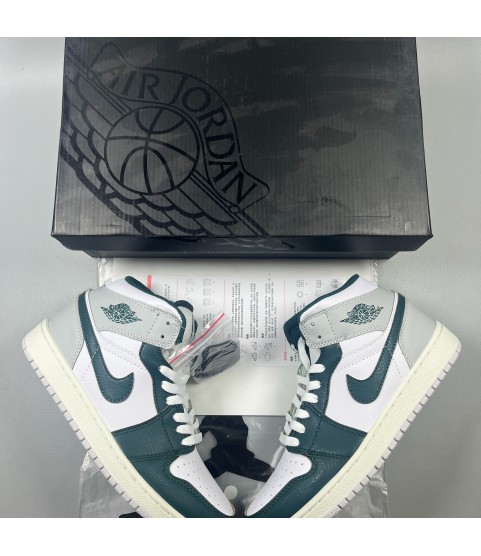 Jordan 1 green grey