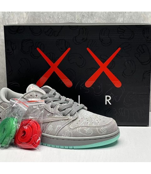 Jordan 1 kaws low grey