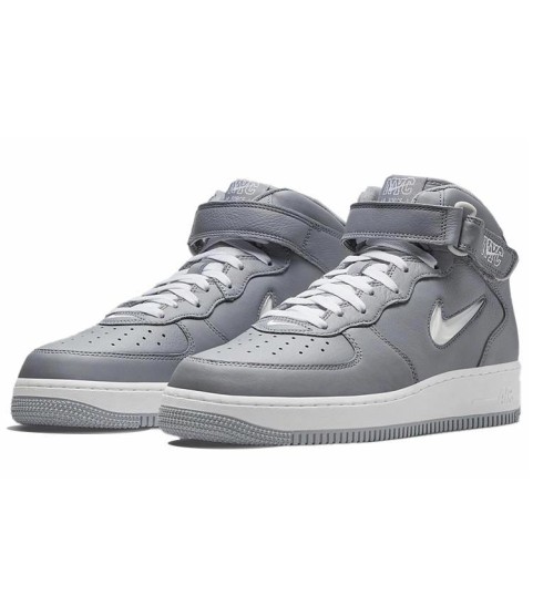 Nike Air Force 1 QS Jewel "NYC Cool Grey" - 28.0