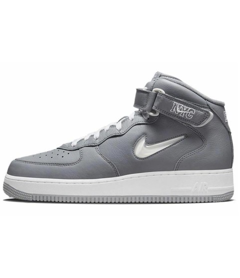 Nike Air Force 1 QS Jewel "NYC Cool Grey" - 28.0