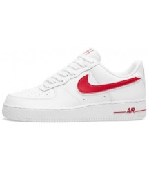 Кроссовки Nike Air Force 1 LV8 White Red - 100