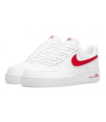 Кроссовки Nike Air Force 1 LV8 White Red - 100