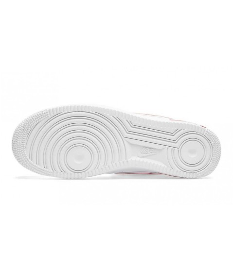 Кроссовки Nike Air Force 1 LV8 White Red - 100