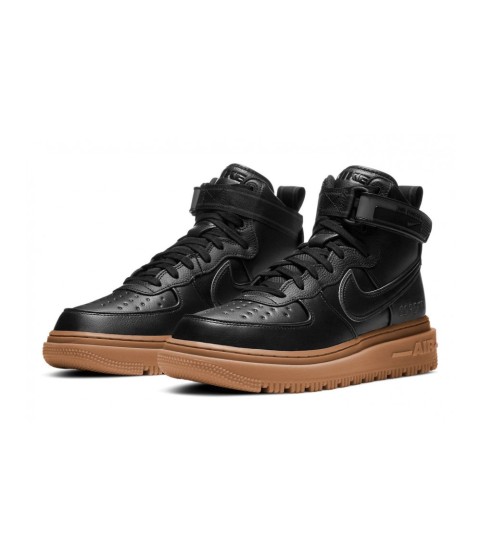 Кроссовки Nike Air Force 1 Mid Gore Tex Black - 101