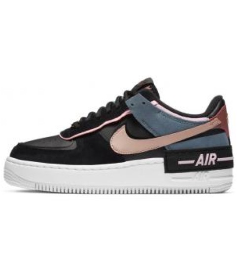 Кроссовки Nike Air Force 1 Shadow Black Metallic - 104