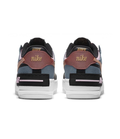 Кроссовки Nike Air Force 1 Shadow Black Metallic - 104