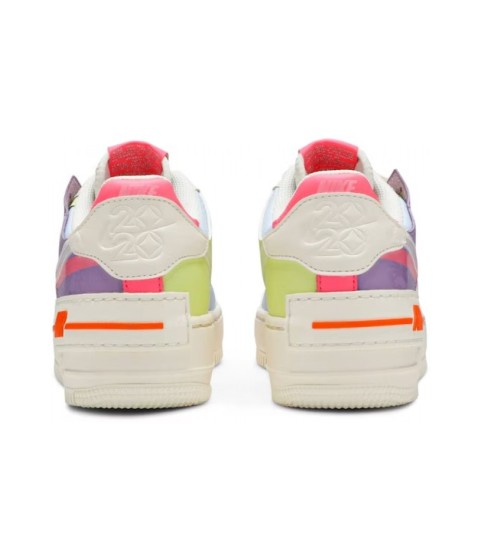 Кроссовки Nike Air Force 1 Shadow Double Swoosh Sail Pink Purple - 105