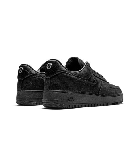Кроссовки Nike Air Force 1 '07 Black Red - 107