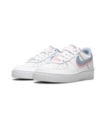 Nike Air Force 1 Low Double Swoosh White Blue Pink - 111
