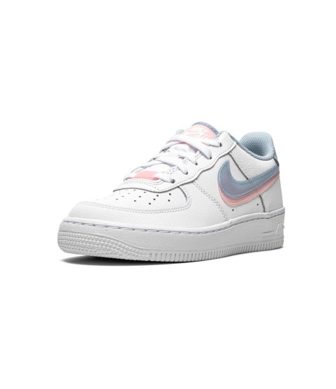 Nike Air Force 1 Low Double Swoosh White Blue Pink - 111