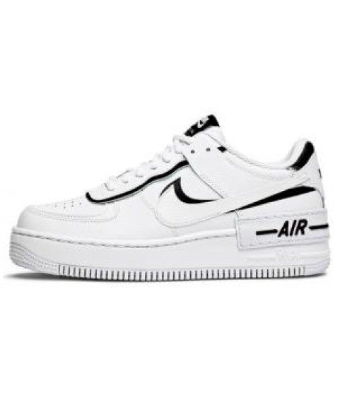 Кроссовки Nike Air Force 1 Shadow White Black - 117