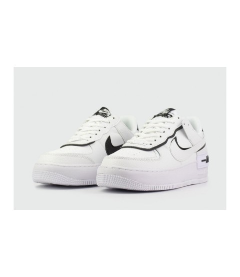 Кроссовки Nike Air Force 1 Shadow White Black - 117