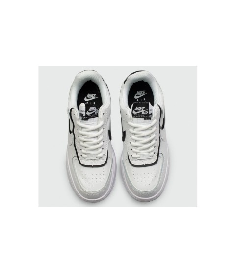 Кроссовки Nike Air Force 1 Shadow White Black - 117