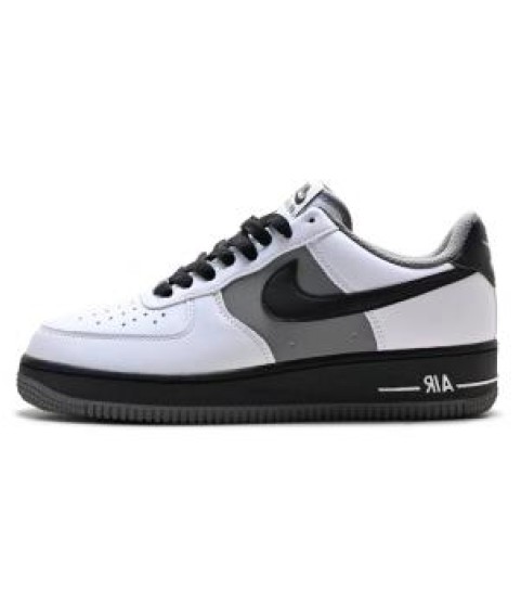 Кроссовки Nike Air Force 1 Low серые с белым - 126