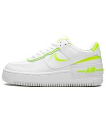 Кроссовки Nike Air Force 1 Shadow White Lemon Venom Volt - 127