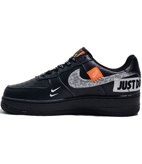 Кроссовки Nike Air Force 1 Low Just Do It Black - 133