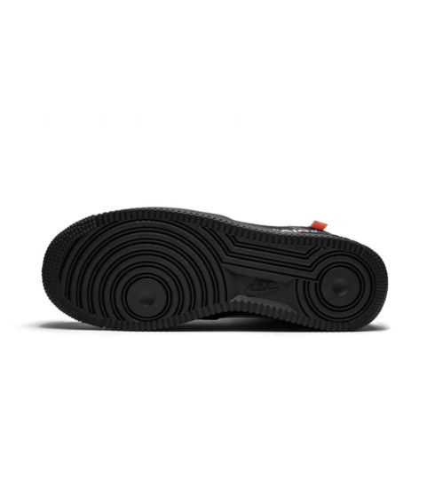 Кроссовки Nike Air Force Black White черно-белые - 137
