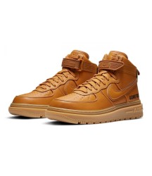 Nike Air Force 1 Mid Gore Tex Beige с мехом - 138