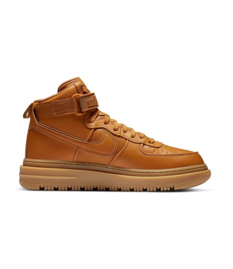 Nike Air Force 1 Mid Gore Tex Beige с мехом - 138