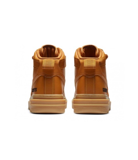 Nike Air Force 1 Mid Gore Tex Beige с мехом - 138