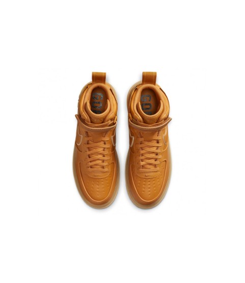 Nike Air Force 1 Mid Gore Tex Beige с мехом - 138