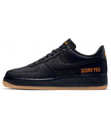 Кроссовки Nike Air Force Gore-Tex черные - 14