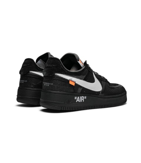 Nike Air Force 1 X Off White Black - 141
