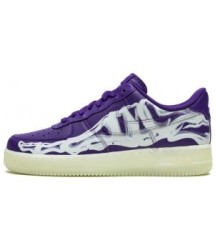 Кроссовки Nike Air Force 1 Low Skeleton Purple - 142