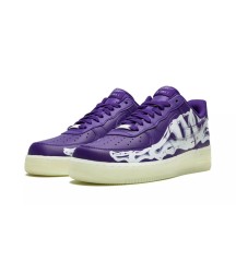 Кроссовки Nike Air Force 1 Low Skeleton Purple - 142