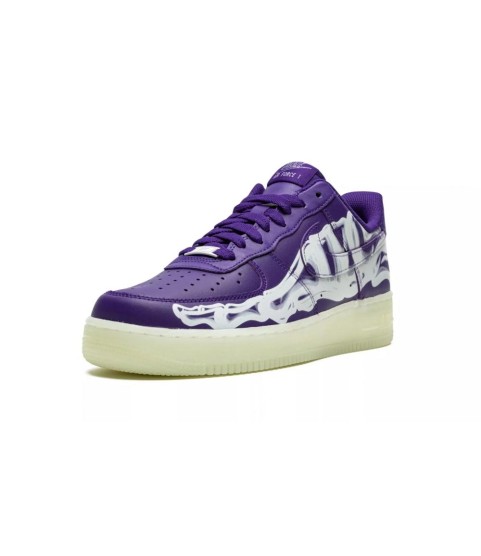 Кроссовки Nike Air Force 1 Low Skeleton Purple - 142