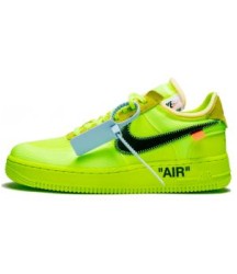 Кроссовки Nike Air Force 1 Low Off White Volt - 146