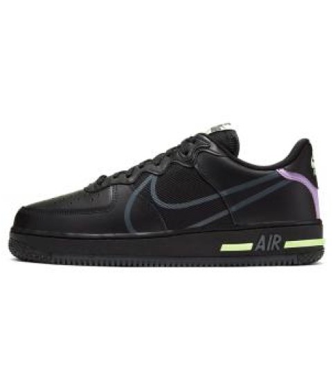 Кроссовки Nike Air Force 1 React Black - 149