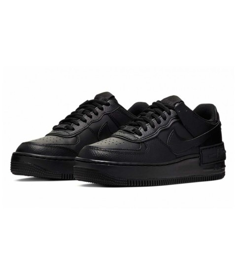 Кроссовки Nike Air Force 1 Low Shadow All Black - 155