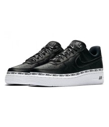 Nike кроссовки Air Force 1 ’07 SE Premium Black White - 161