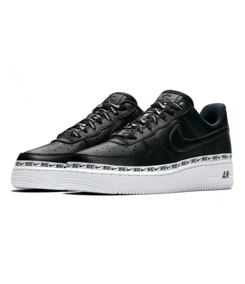 Nike кроссовки Air Force 1 ’07 SE Premium Black White - 161
