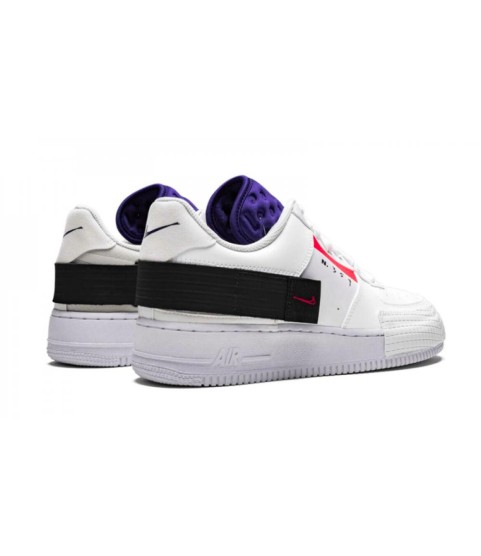 Nike кроссовки Air Force n 354 белые с синим - 162