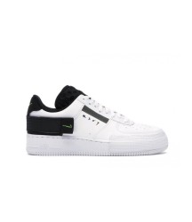 Nike кроссовки Air Force 1 Type Volt White Black - 163