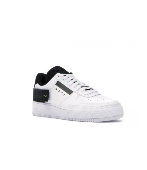 Nike кроссовки Air Force 1 Type Volt White Black - 163
