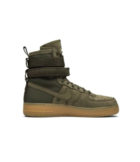 Nike кроссовки Air Force High SF AF1 Army-Green - 165