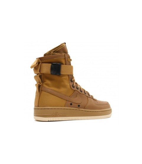 Nike кроссовки Air Force High SF AF1 Beige - 166