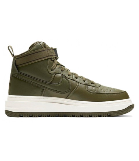 Nike Air Force 1 Mid Gore Tex Green с мехом - 170