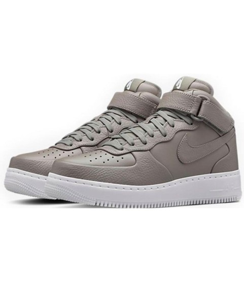 Nike кроссовки Air Force 1 Mid Grey - 174