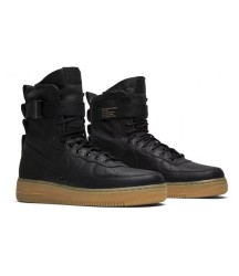 Nike кроссовки Air Force High SF AF1 Black - 183
