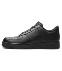 Nike Air Force 1 Low Triple Black черные - 2