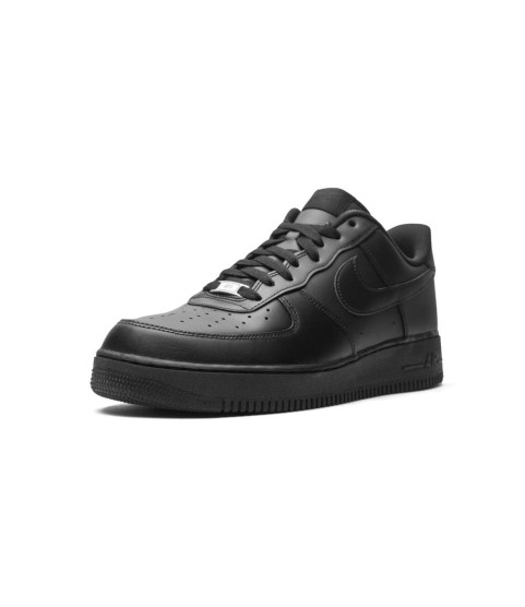 Nike Air Force 1 Low Triple Black черные - 2