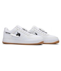 Travis Scott x Nike Air Force 1 Low Zipper White Gum - 210