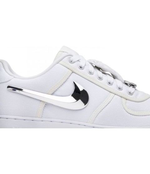 Travis Scott x Nike Air Force 1 Low Zipper White Gum - 210