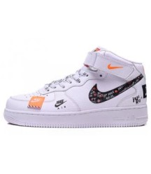 Nike кроссовки Air Force 1 Mid Just Do It White - 211