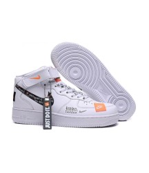 Nike кроссовки Air Force 1 Mid Just Do It White - 211